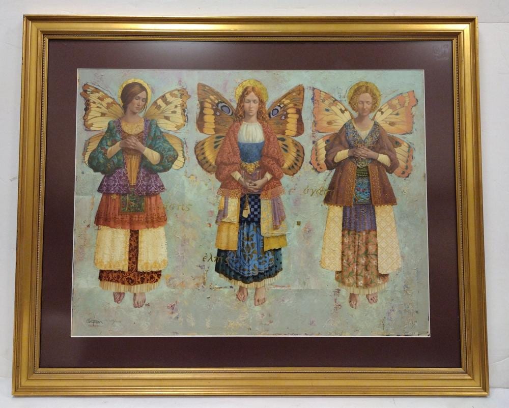 james c christensen · Sunset Auction · 2024-04-27 James C Christensen comparable auction result: james c christensen
