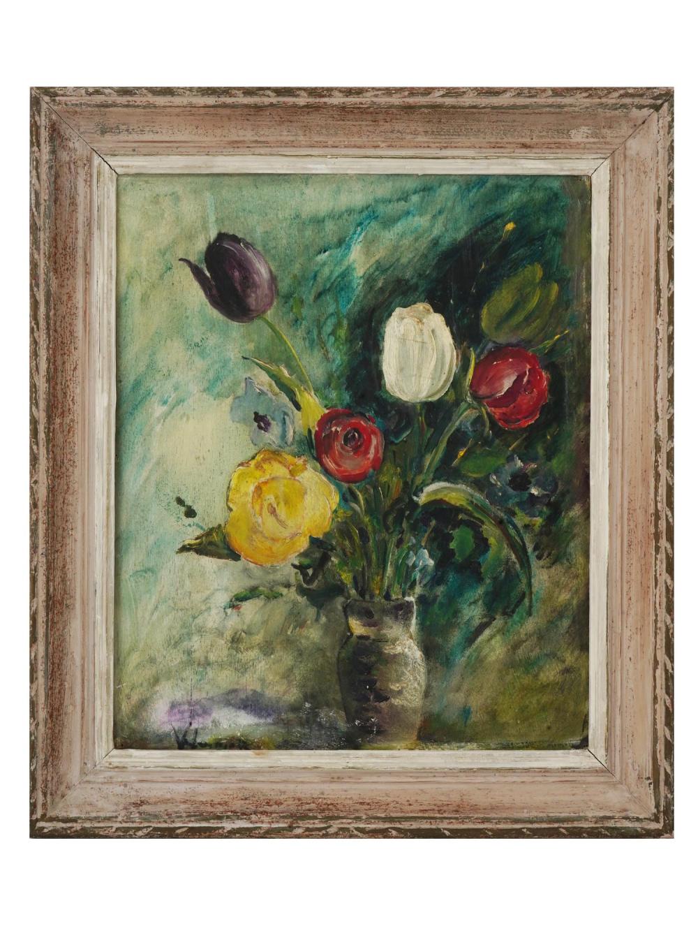 FRENCH OIL PAINTING AFTER MAURICE DE VLAMINCK sold by Antique Arena Inc, lot 57 — auction record photograph