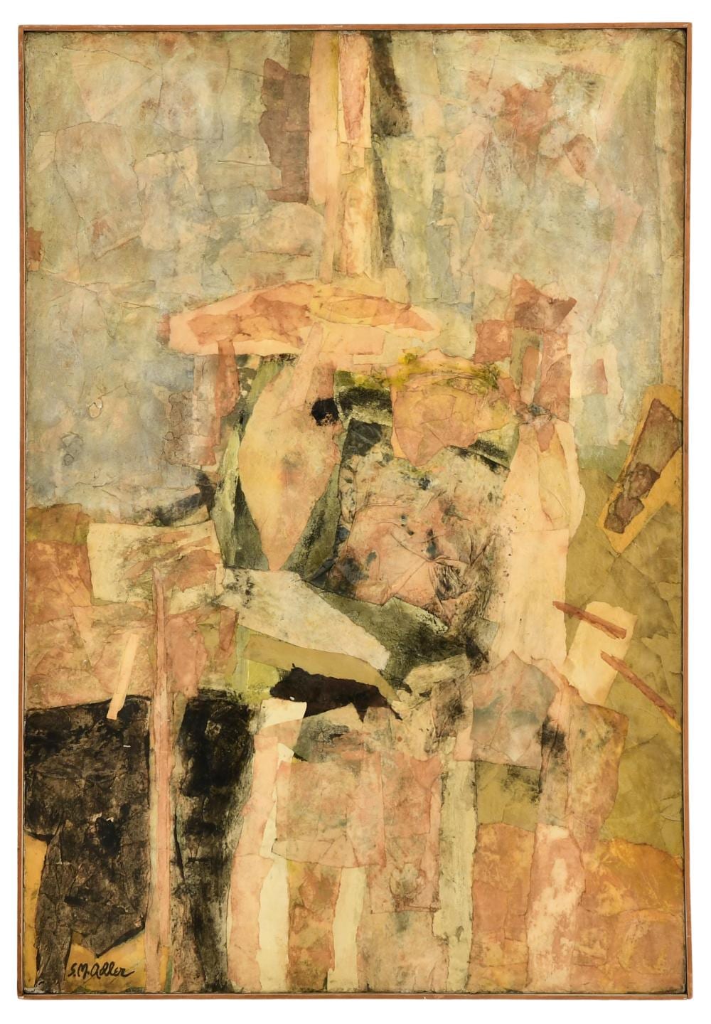 Samuel Marcus Adler comparable auction result: samuel marcus adler american 1898 1979 man with a cane