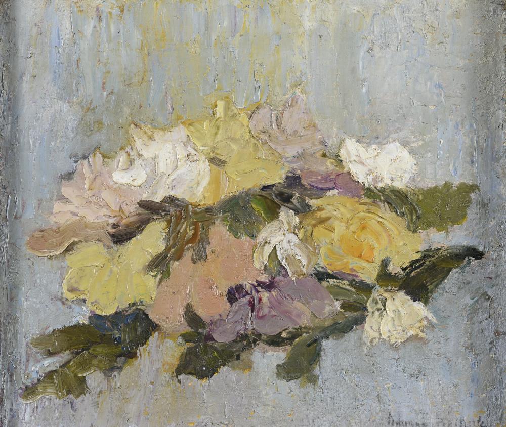 Adriana Pincherle comparable auction result: oil painting by adriana pincherle