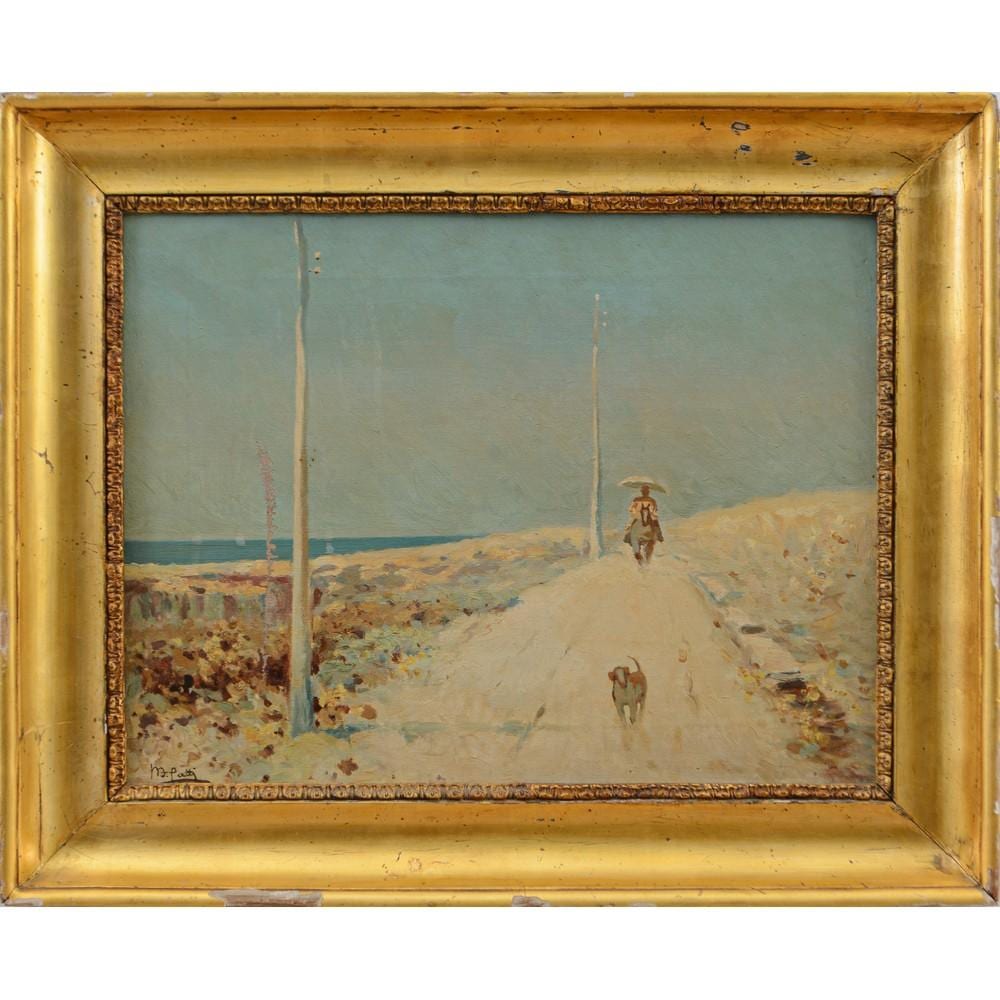 Michele Catti comparable auction result: michele catti olio su tela