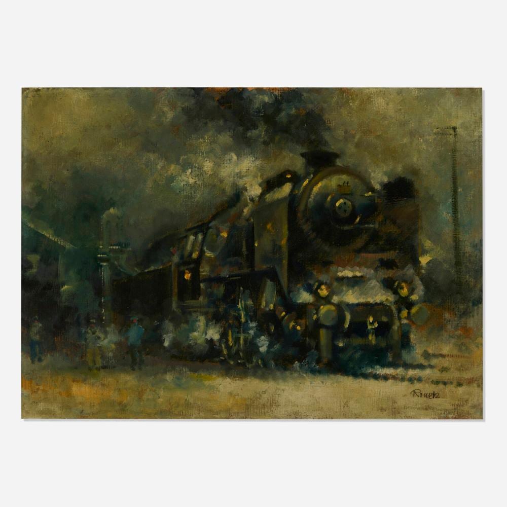 Jaroslav Ronek comparable auction result: jaroslav ronek locomotive