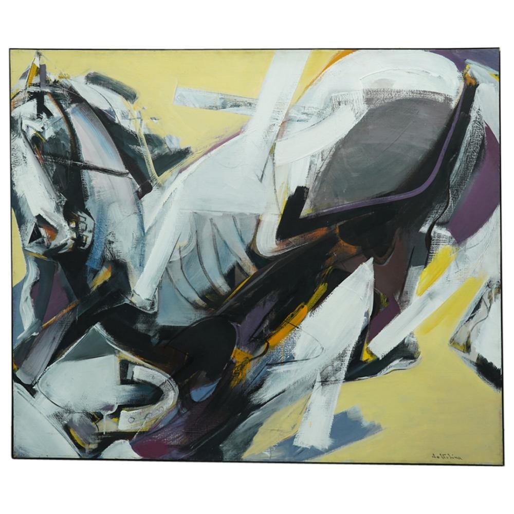 Luigi Voltolina comparable auction result: luigi voltolina italian born 1942 painting