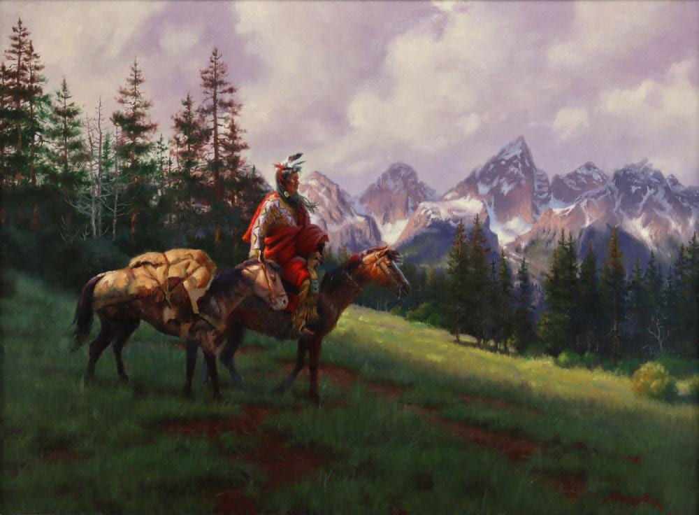 john cox b 1941 togwotee pass · Mark Sublette Medicine Man Gallery & Auction · 2024-05-17 John Cox comparable auction result: john cox b 1941 togwotee pass