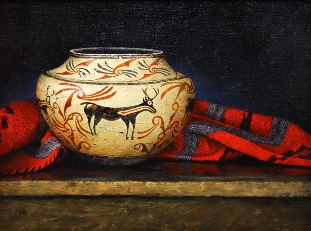 patricia dobson b 1947 zuni olla circa 1880 · Mark Sublette Medicine Man Gallery & Auction · 2024-05-17 Patricia Dobson comparable auction result: patricia dobson b 1947 zuni olla circa 1880