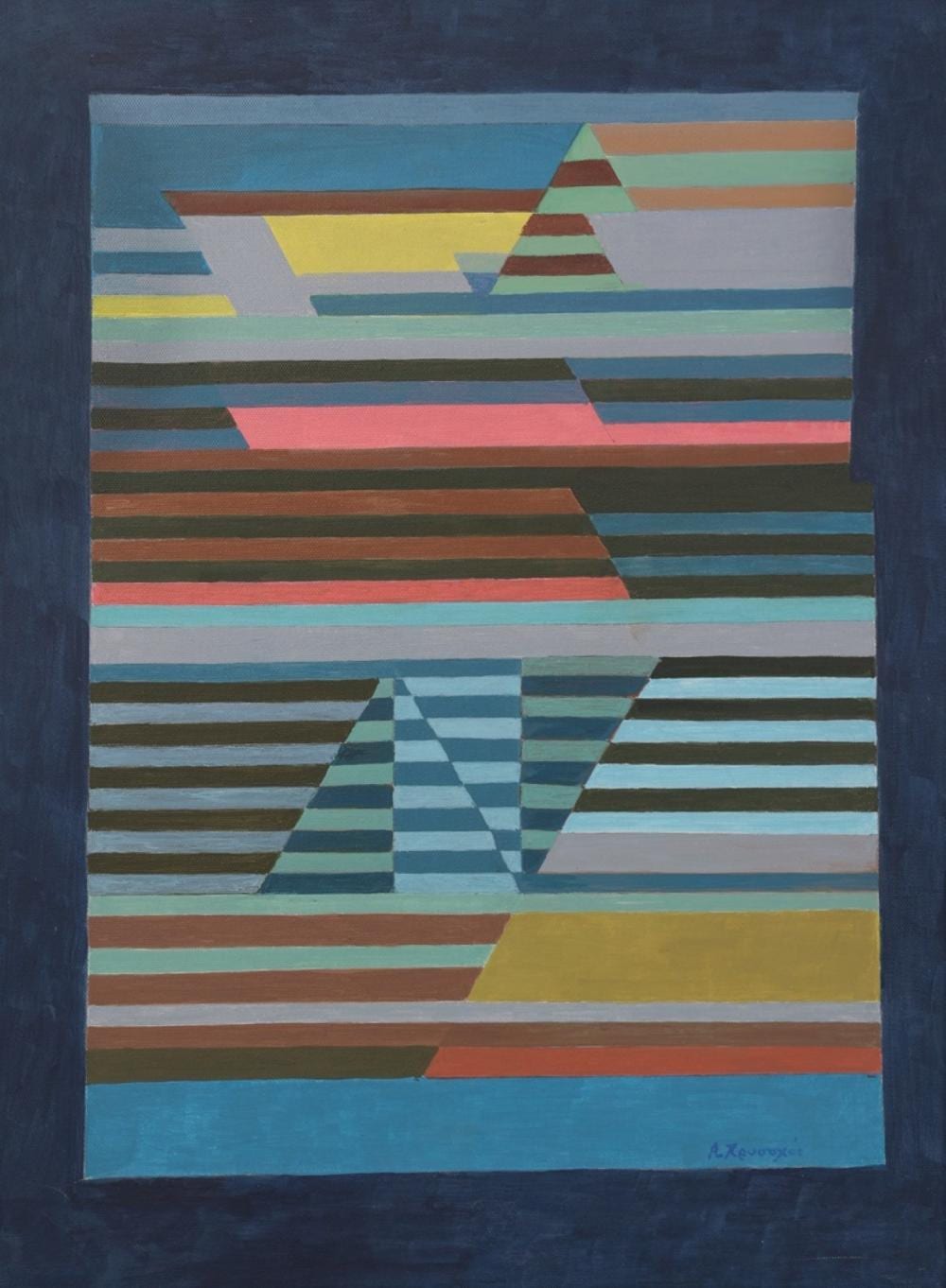 Andreas Chrysohos comparable auction result: andreas chrysohos b 1929 colourful place