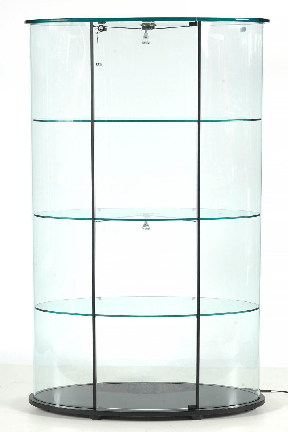 LIVI Vittorio (XXème - XXIème) Vitrine Palladio par Fiam. Design de Vittorio Livi. Travail ital sold by Vanderkindere, lot 395 — auction record photograph