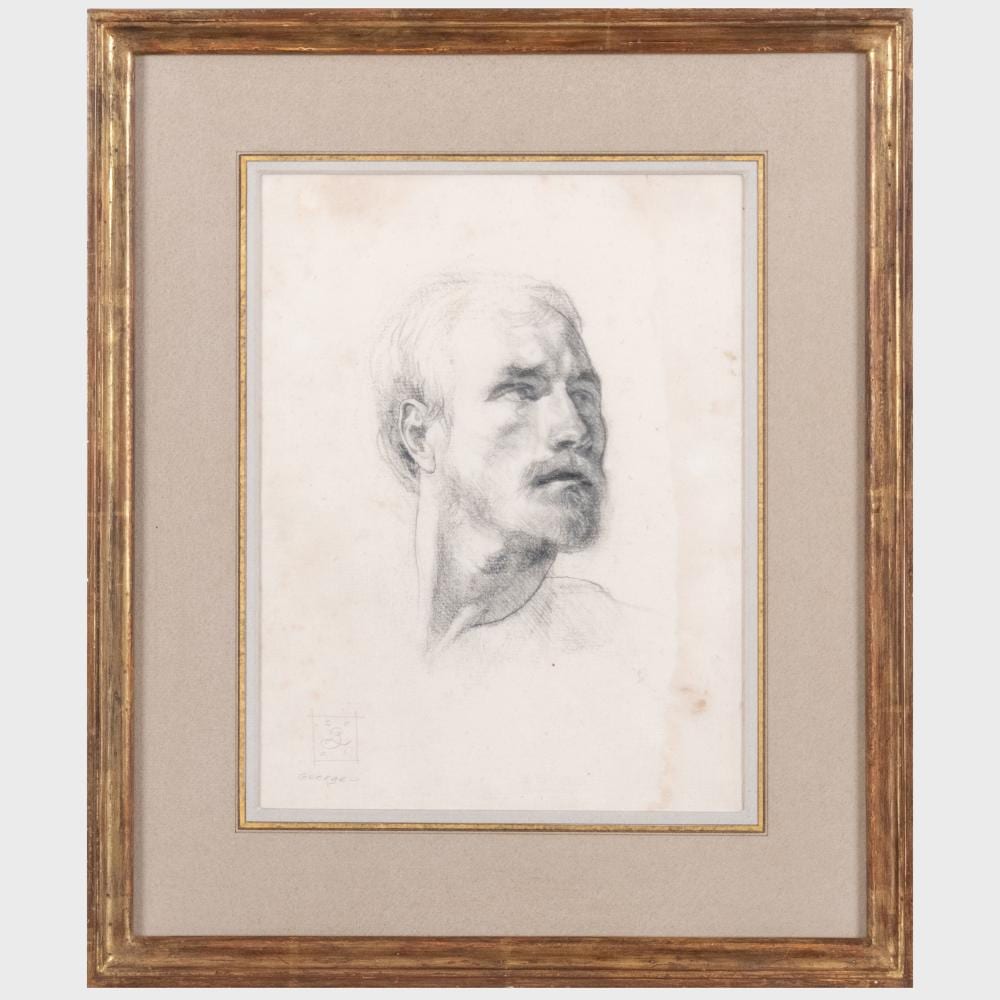 Benjamin Long comparable auction result: ben long b 1945 george