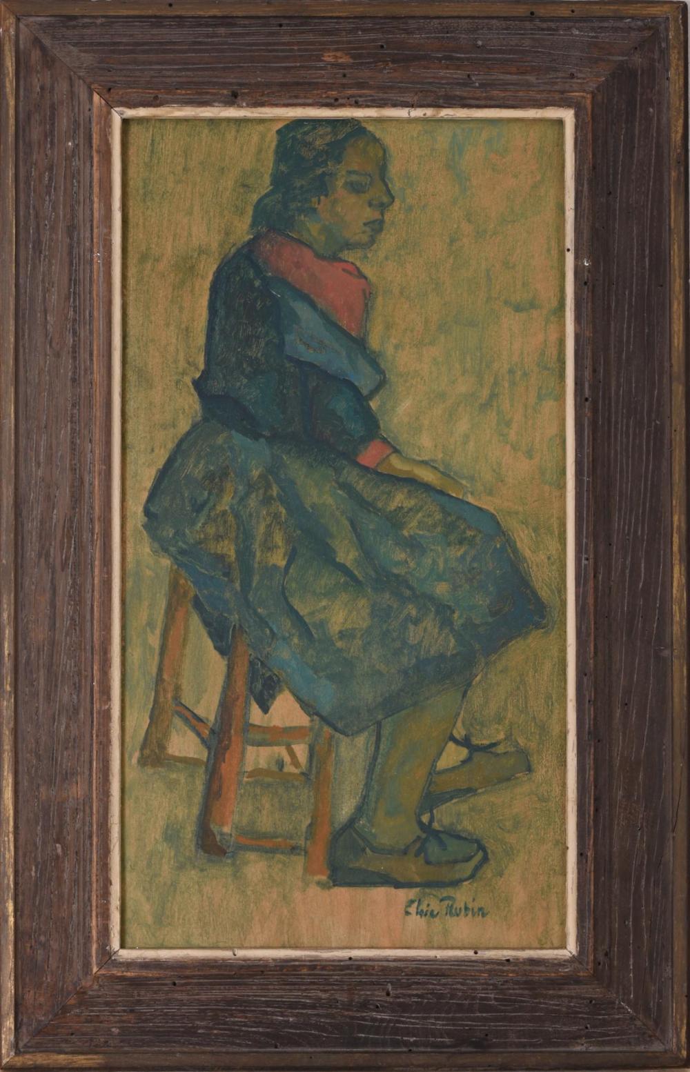 Elsie Rubin comparable auction result: elsie rubin painting