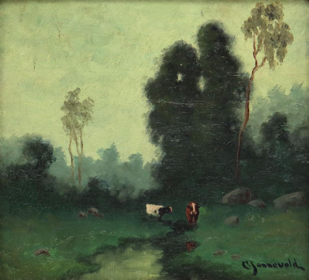 carl henrik jonnevold 1856 1955 tree landscape · Mark Sublette Medicine Man Gallery & Auction · 2024-05-17 Carl Henrik Jonnevold comparable auction result: carl henrik jonnevold 1856 1955 tree landscape