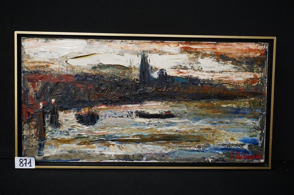 Jacques Delvaux comparable auction result: jacques delvaux 1929 2010