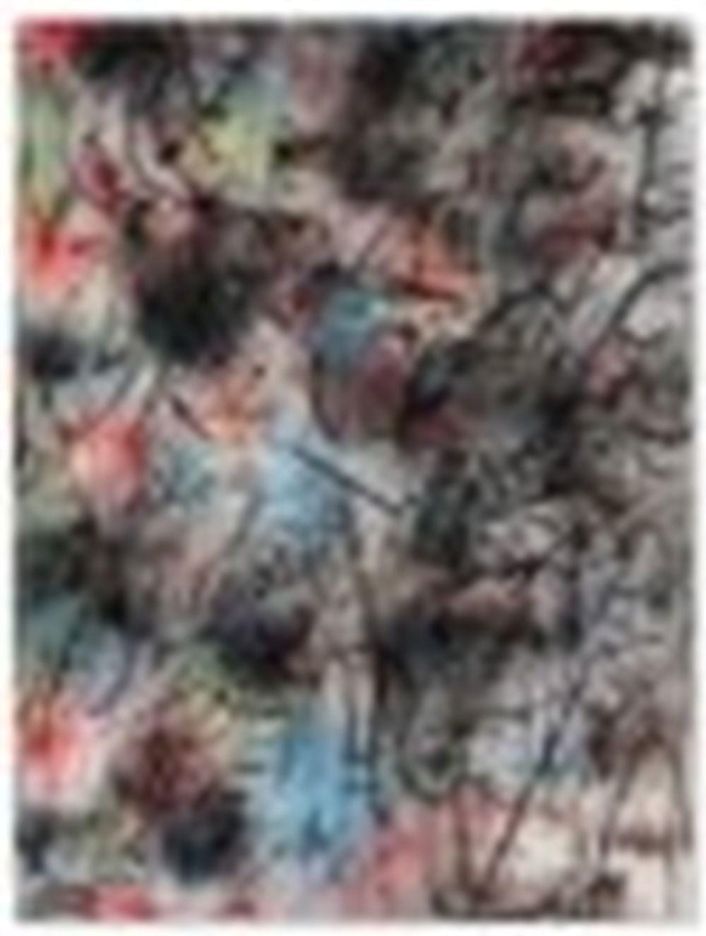 Julie Mehretu (B. 1970) Mumbaphilia (J.E.) acrylic and ink on canvas 96 x 7 comparable sale