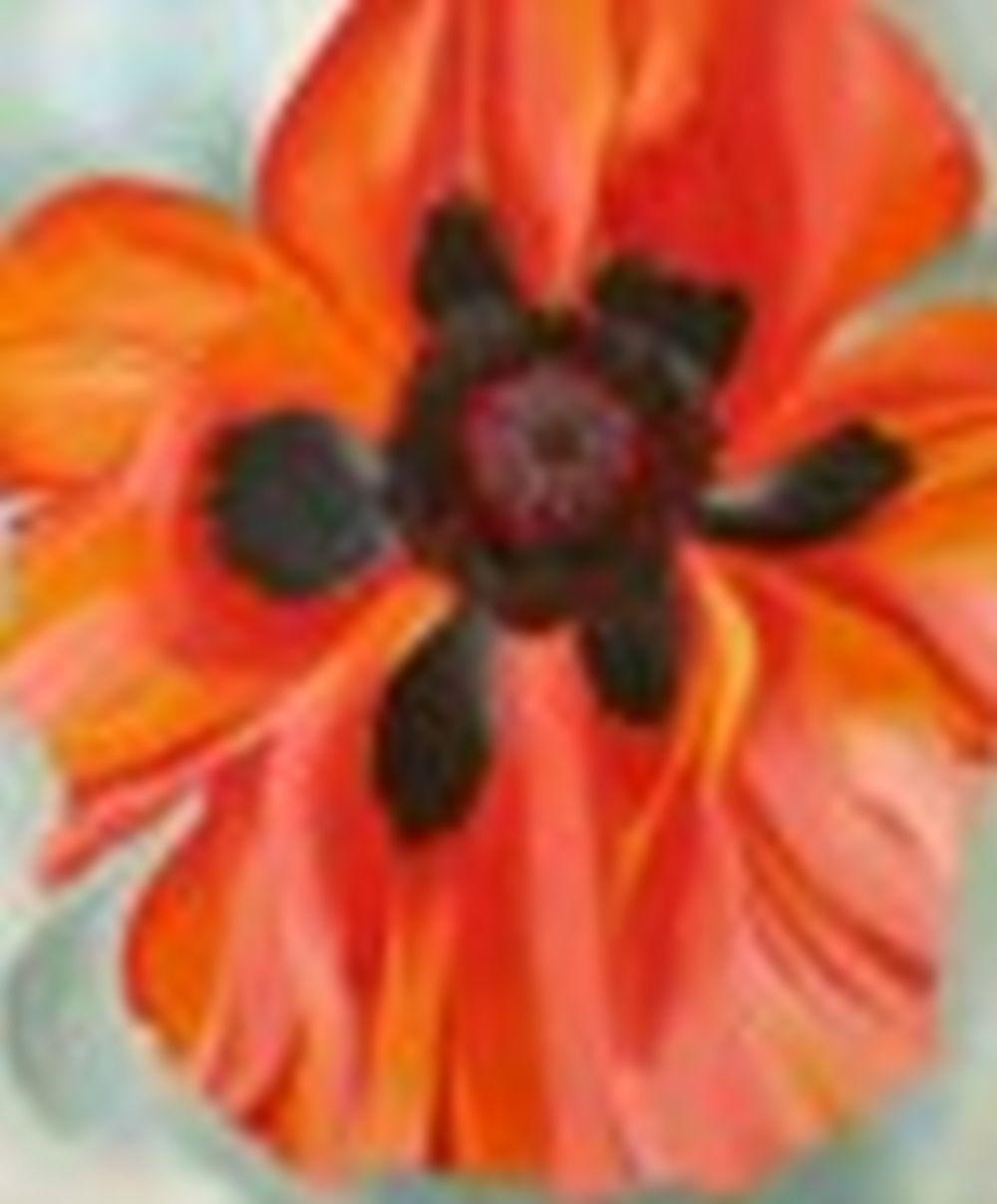 Georgia O'Keeffe (1887-1986) Red Poppy oil on canvas 36 Â¼ x 30 in. (92.1 x comparable sale