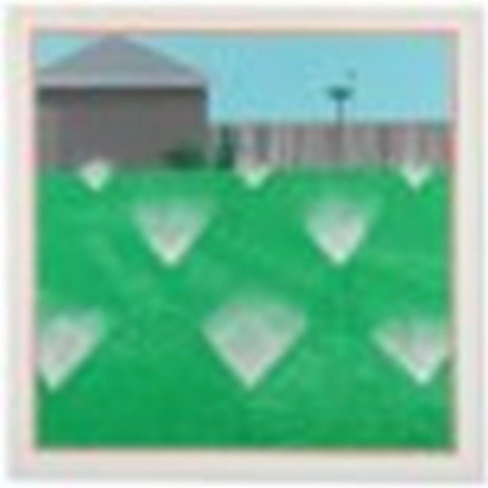 David Hockney (B. 1937) A Lawn Being Sprinkled acrylic on canvas 60 x 60 in comparable sale