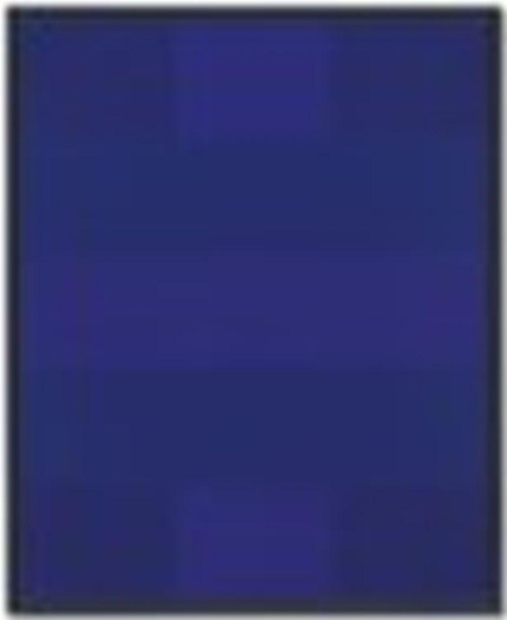 Ad Reinhardt comparable auction result: ad reinhardt 1913 1967 blue painting 1951 oil on canvas in artist s fra