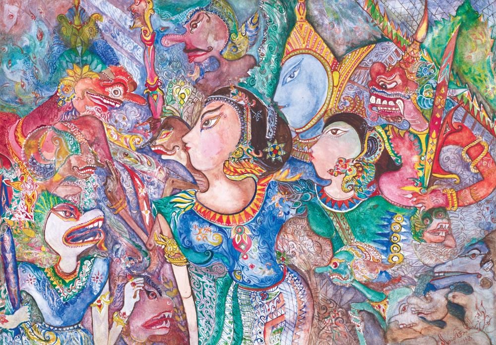 Nik Zainal Abidin comparable auction result: nik zainal abidin b 1933 1993 untitled 1963