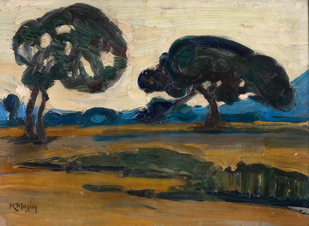 Konstantinos Maleas comparable auction result: konstantinos maleas 1879 1928 dawn at glyfada