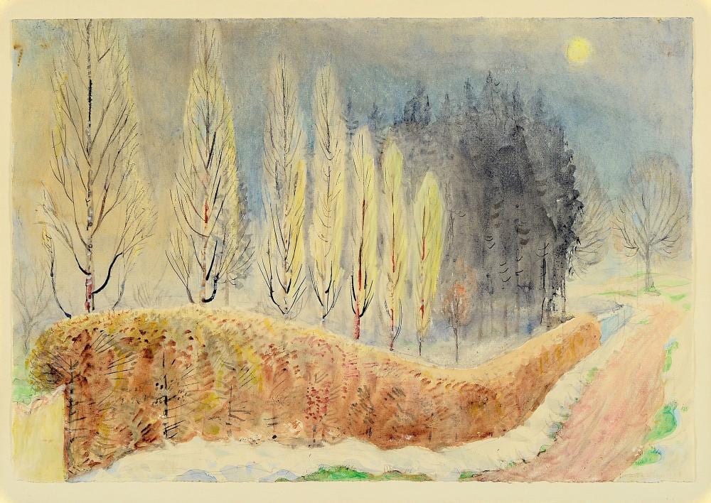 Eugen Croissant comparable auction result: eugen croissant 1898 landau 1976 breitbrunn winter