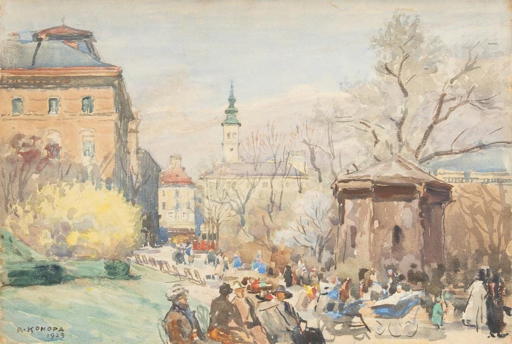 Rudolf Konopa comparable auction result: rudolf konopa vienna 1864 1936 scheibbs