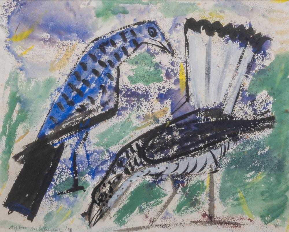 Alfons van Meirvenne comparable auction result: alfons van meirvenne 1932 birds watercolour on paper 50 x 60 cm 19 6 x 23 6 in frame 70 x 80 cm 27 5 x 31 1 2 in