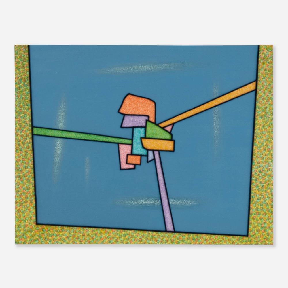 Raymond Jonson comparable auction result: raymond jonson watercolor no 6