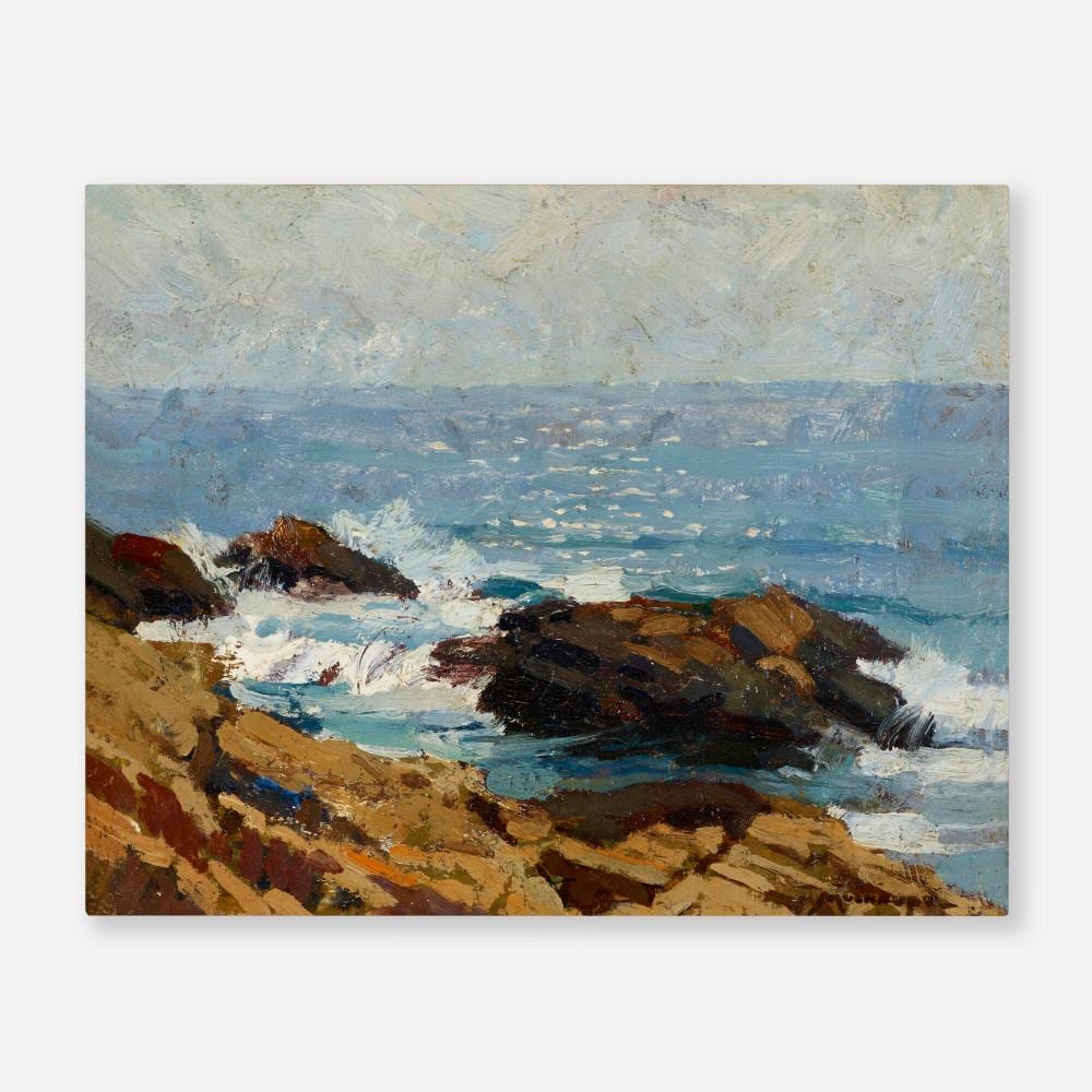 frederick john mulhaupt rocky coast cape ann massachusetts · Rago Arts and Auction Center · 2024-05-10 Frederick John Mulhaupt comparable auction result: frederick john mulhaupt rocky coast cape ann massachusetts