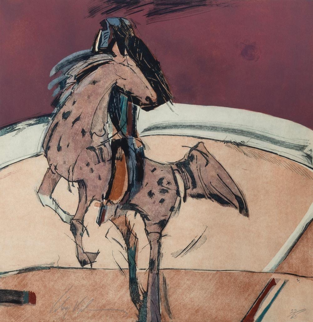 Veloy Joseph Vigil comparable auction result: veloy joseph vigil caballo del caro