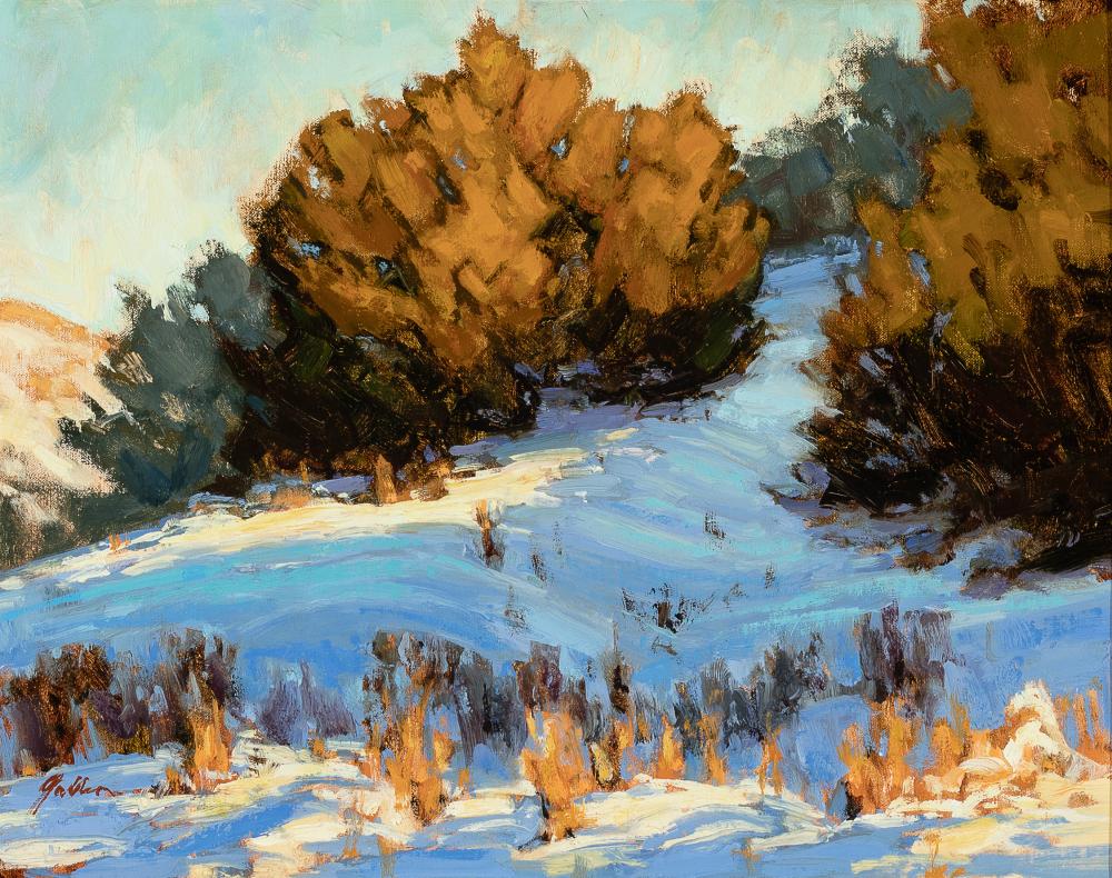 bill gallen raking light 1999 · Santa Fe Art Auction · 2024-05-09 Bill Gallen comparable auction result: bill gallen raking light 1999