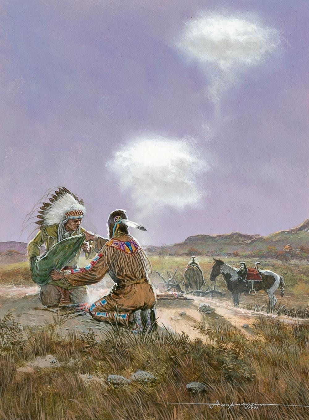 frank magsino signal 1991 · Santa Fe Art Auction · 2024-05-09 Frank Magsino comparable auction result: frank magsino signal 1991