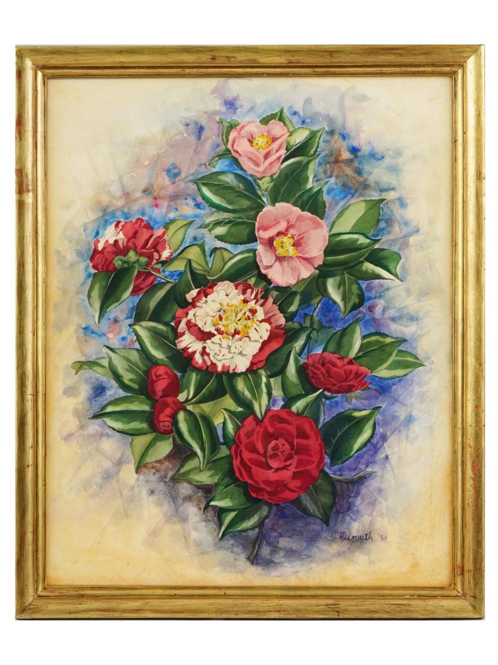 Charles Demuth comparable auction result: american watercolor painting by charles demuth