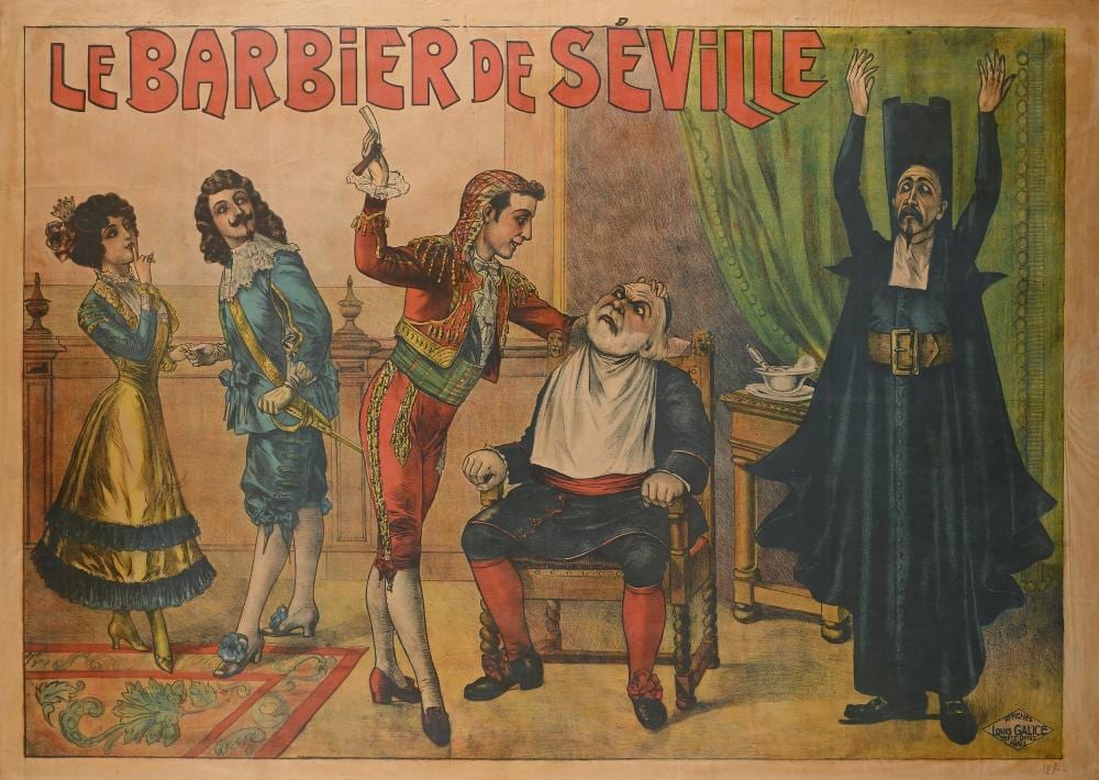 louis galice 1864 1935 le barbier de seville · Casa d'aste ARCADIA · 2024-05-22 Louis Galice comparable auction result: louis galice 1864 1935 le barbier de seville