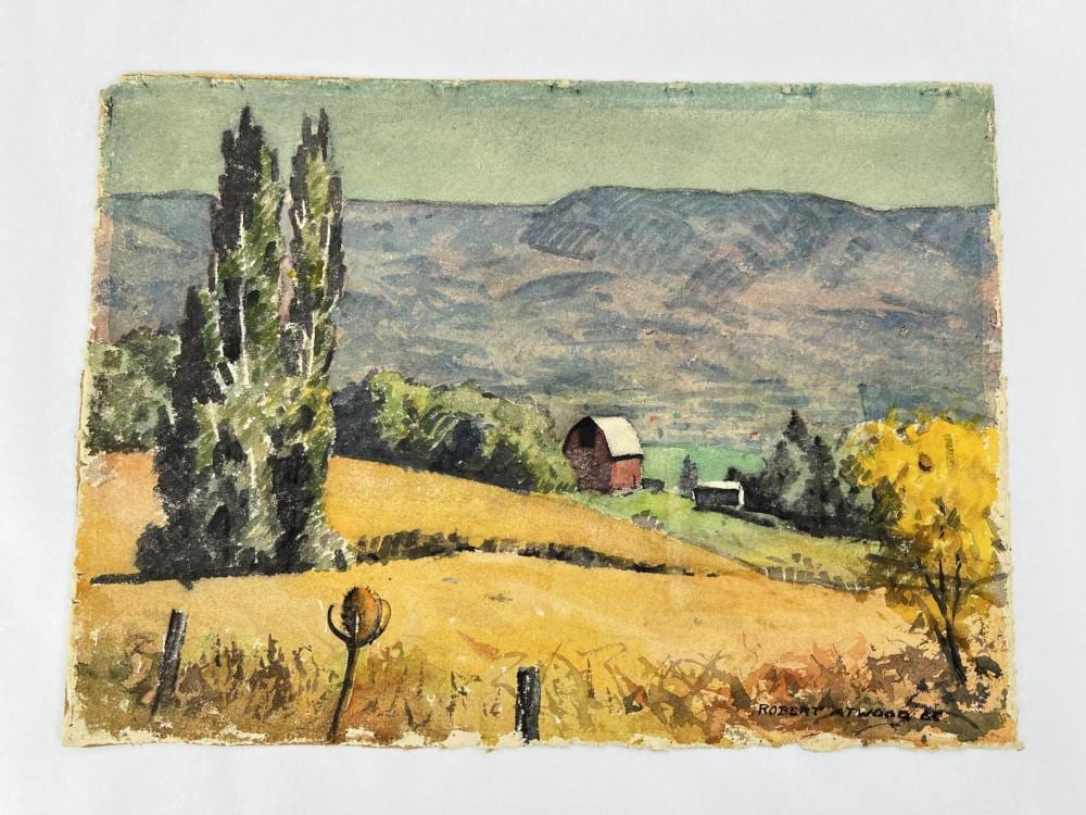 Robert Atwood comparable auction result: robert atwood watercolor painting