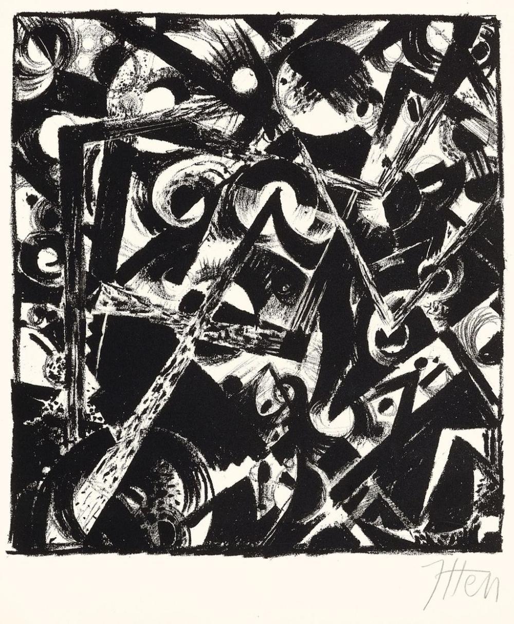 johannes itten 1888 wachseldorn 1967 z rich · Dannenberg · 2024-05-25 Johannes Itten comparable auction result: johannes itten 1888 wachseldorn 1967 z rich