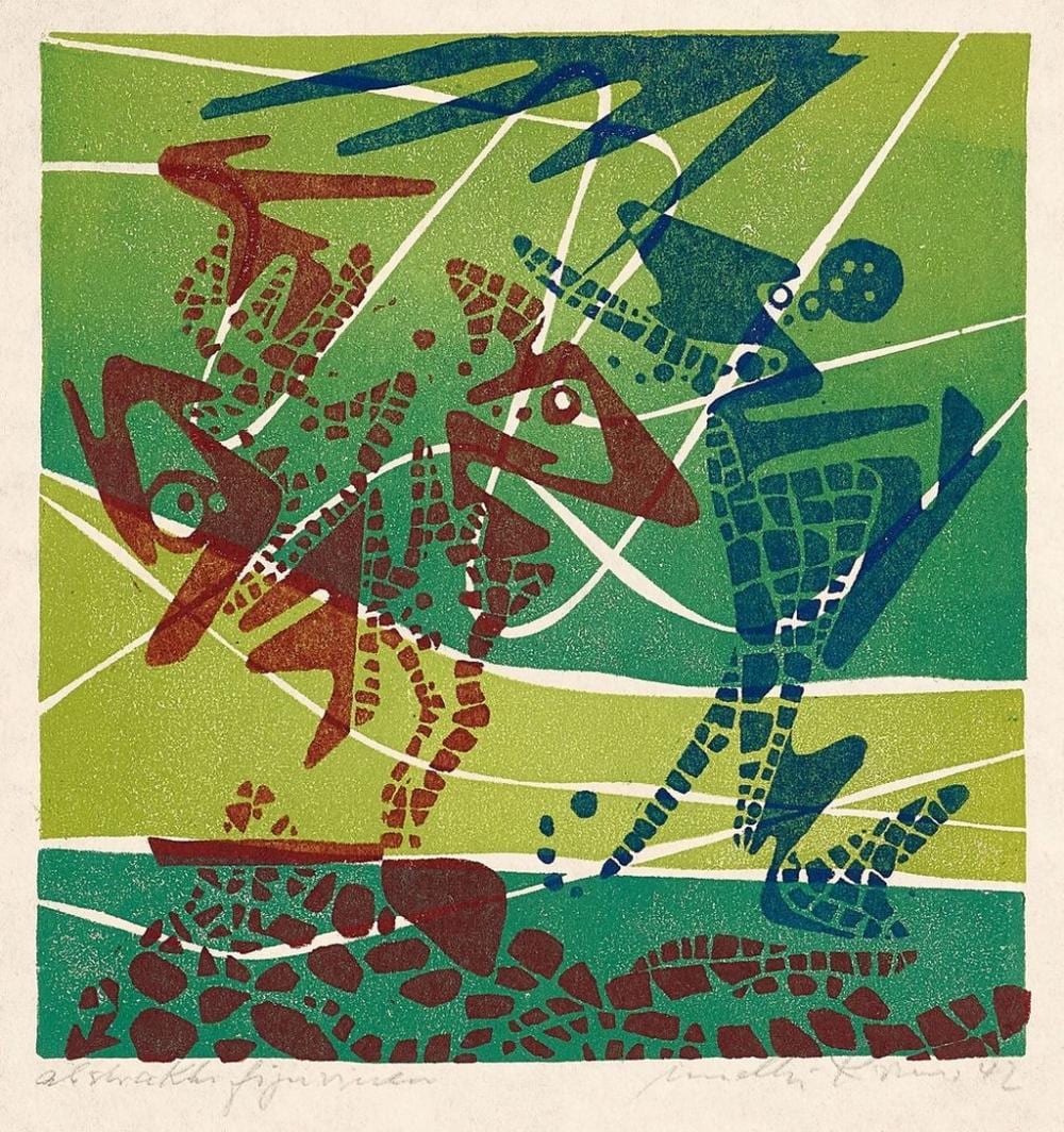 Erich Müller-Kraus comparable auction result: erich m ller kraus 1911 aachen 1967 veber d