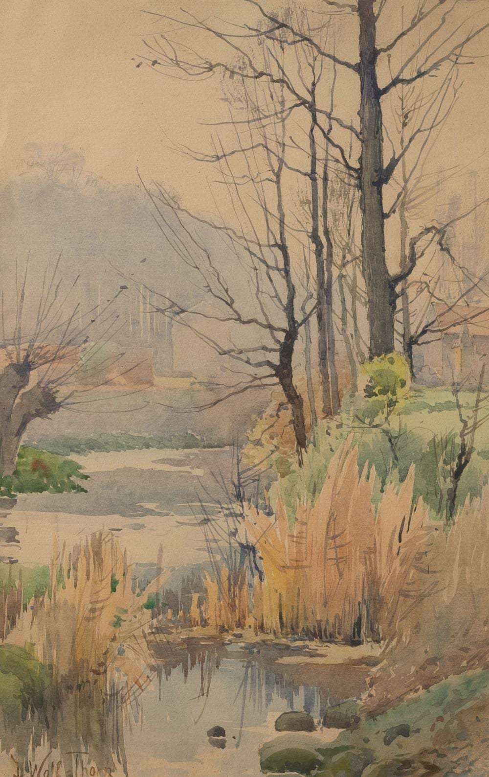 Julie Wolfthorn comparable auction result: julie wolfthorn thorn 1868 theresienstadt 1944 early morning
