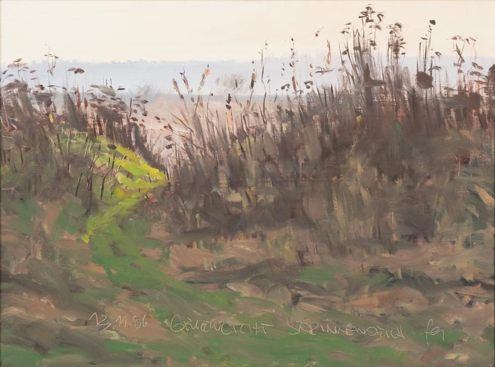 Friedel Anderson comparable auction result: friedel anderson oberhausen 1954 landscape