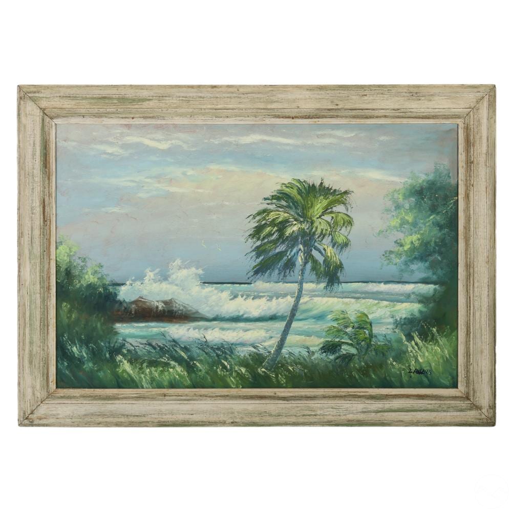 Livingston Roberts comparable auction result: livingston roberts 1941 2004 highwaymen painting