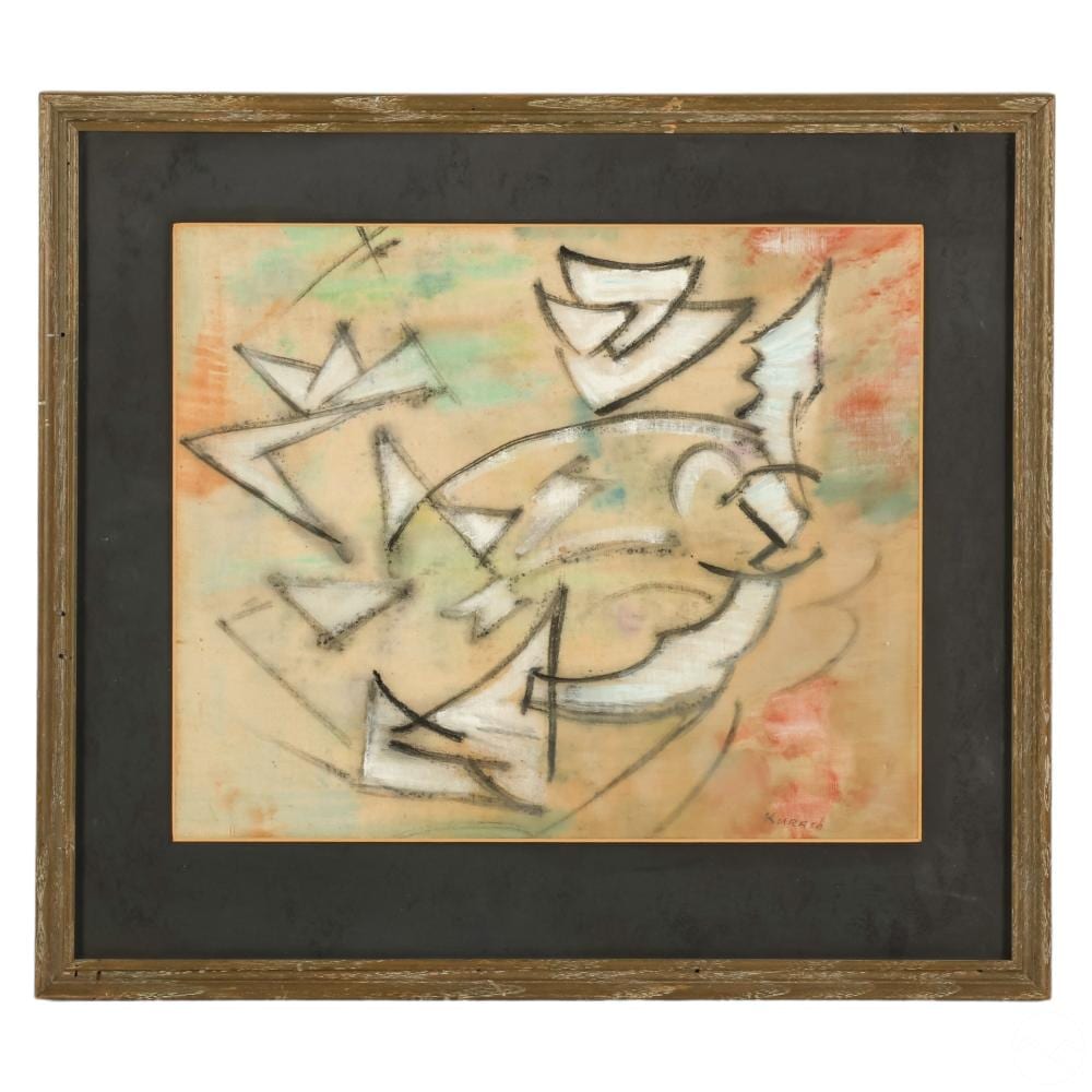 ivan kurach 1909 1968 ukrainian abstract painting · Hill Auction Gallery · 2024-05-29 Ivan Kurach comparable auction result: ivan kurach 1909 1968 ukrainian abstract painting