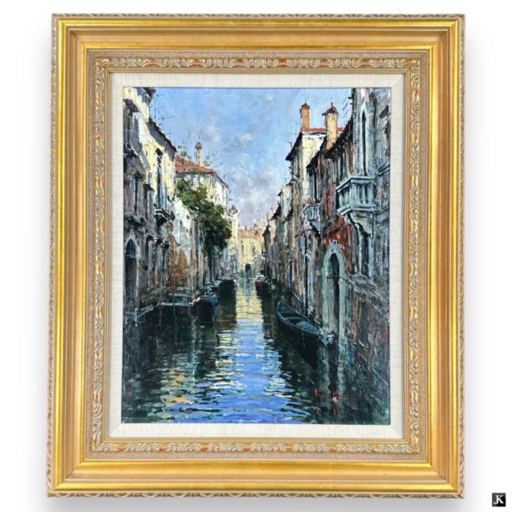Andrea Patrisi comparable auction result: andrea patrisi italy b1954 venice oil painting