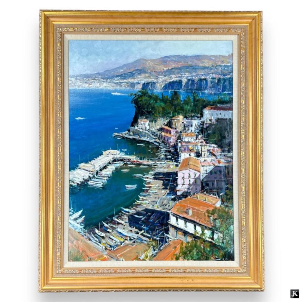Andrea Patrisi comparable auction result: andrea patrisi italy b1954 sorrento oil painting