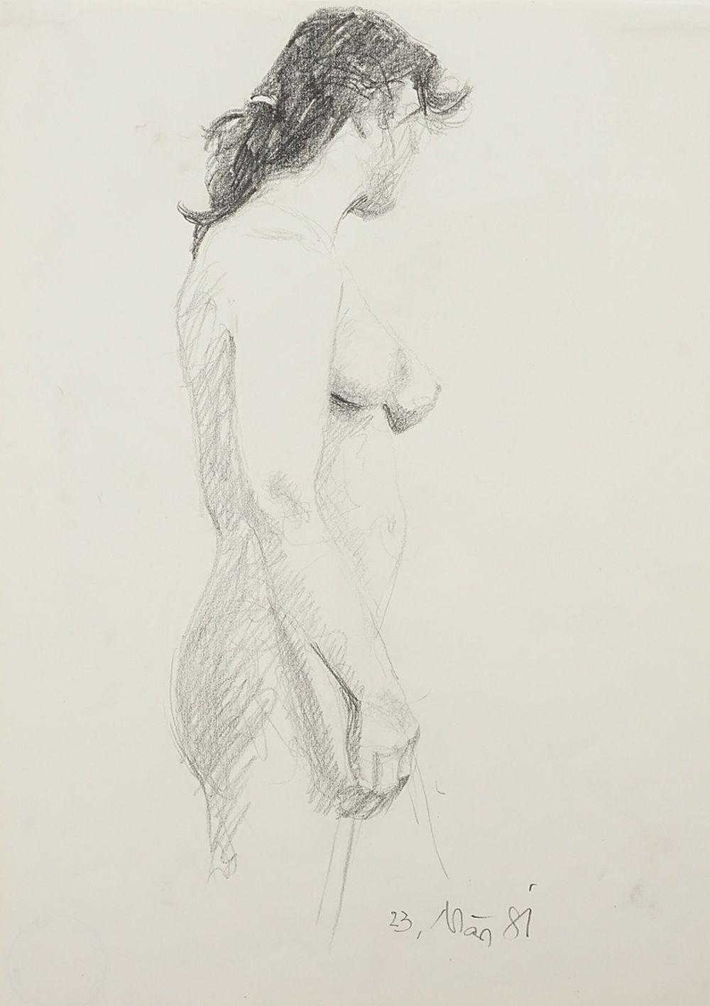 hannes loos 1913 1987 standing female nude · Kunst- und Auktionshaus Quedlinburg · 2024-05-25 Hannes Loos comparable auction result: hannes loos 1913 1987 standing female nude