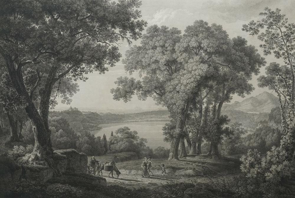 Wilhelm Friedrich Gmelin comparable auction result: wilhelm friedrich gmelin 1760 1820 the lake of albano near rome