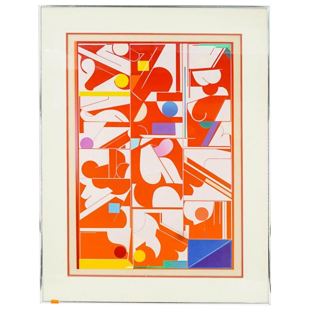 Takeshi Kawashima comparable auction result: takeshi kawashima japanese jth no 4 serigraph
