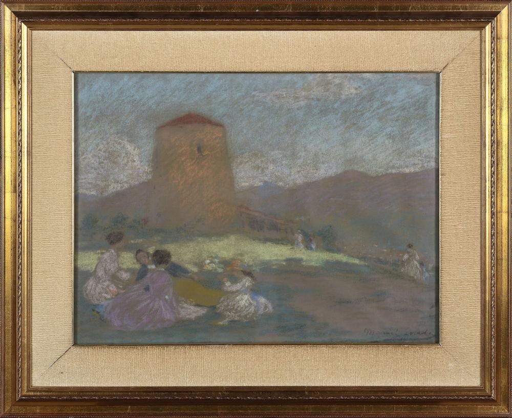 Manuel Losada comparable auction result: manuel losada escena campestre