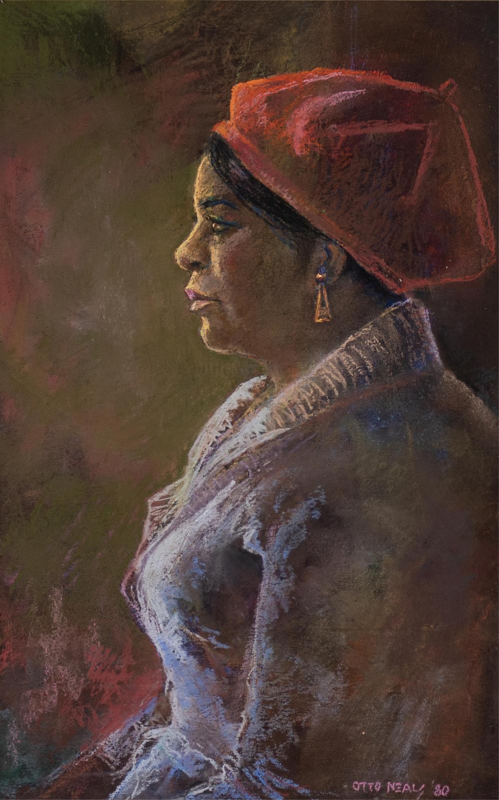 Otto Neals comparable auction result: otto neals b 1931 sunday morning