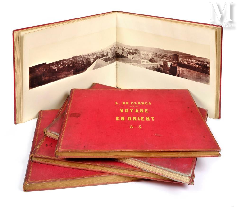 Louis de Clercq comparable auction result: louis de clercq 1836 1901 voyage en orient voyage en espagne 1859 1860