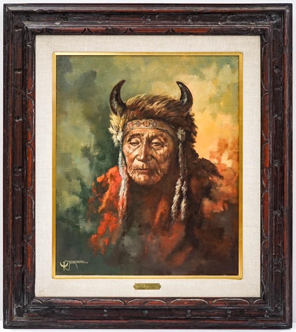Jack Jordan comparable auction result: jack jordan 1928 2018 original oil painting