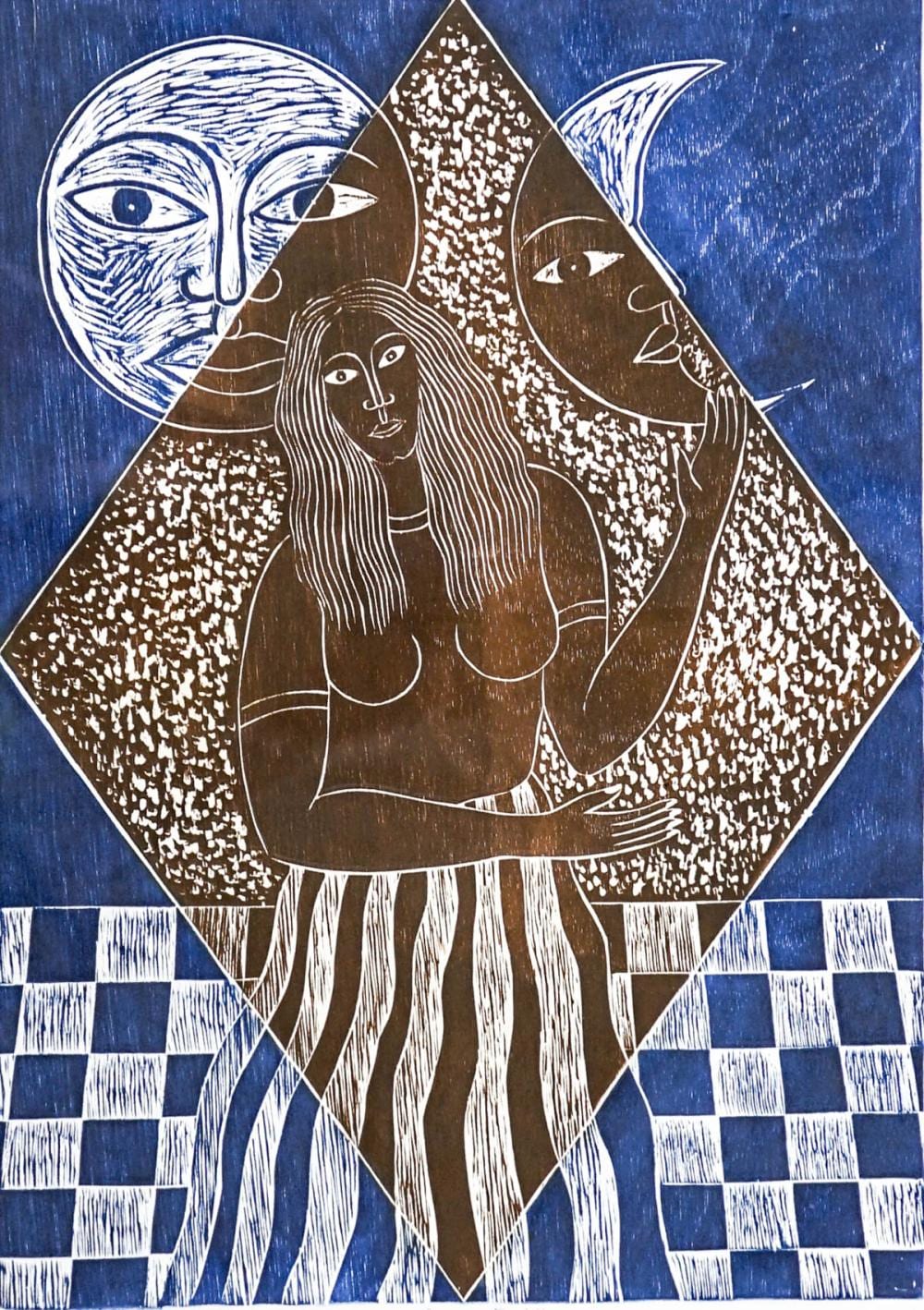 Juan Alcazar comparable auction result: juan alcazar etching aquatint s n