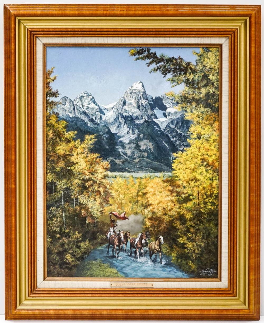 Don Crook comparable auction result: don crook washington born 1934 original oil