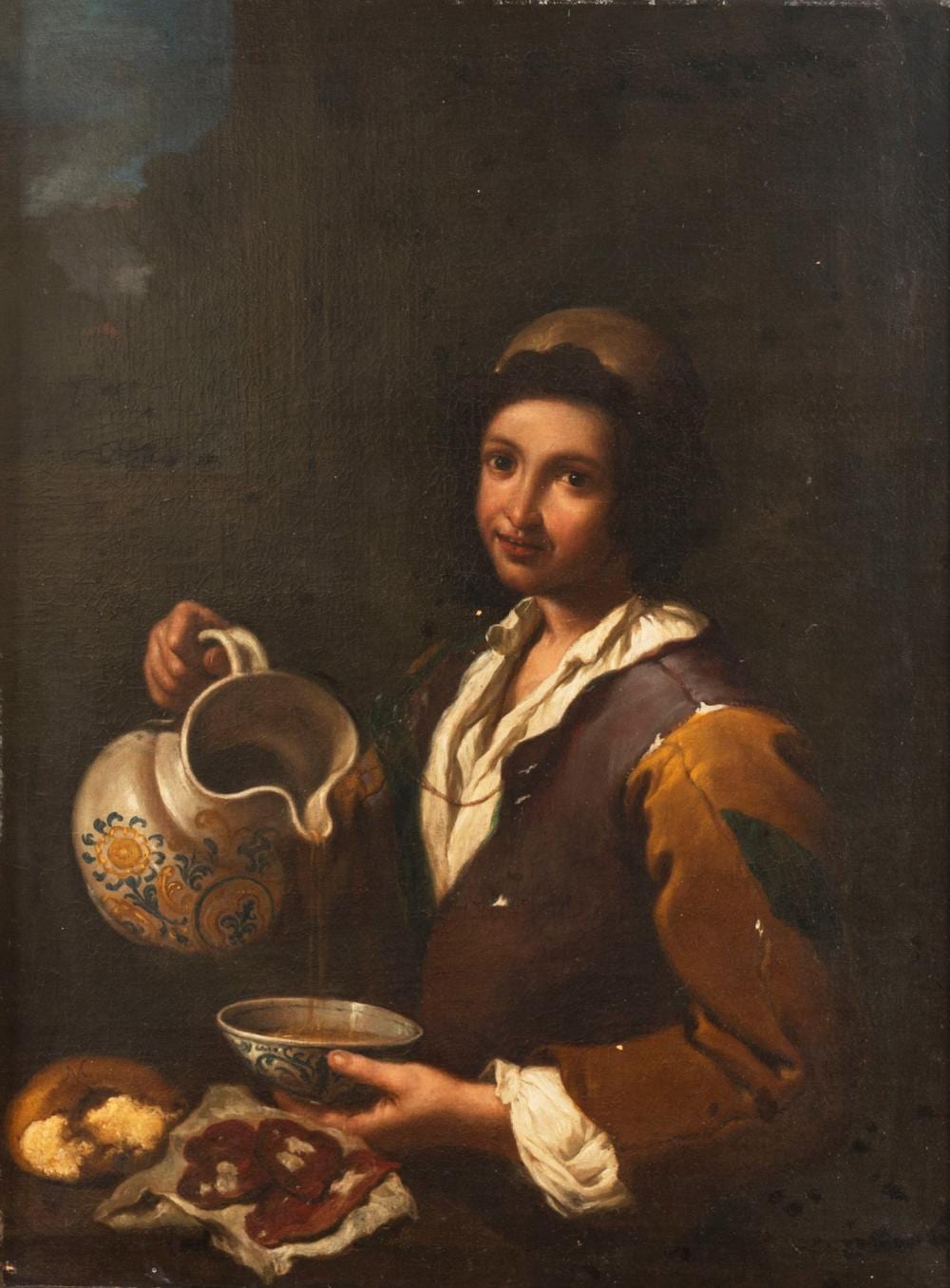 Antonio Amorosi comparable auction result: antonio mercurio amorosi comunanza 1660 roma 1738 boy with jug